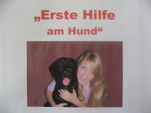 Rottweiler - Erste Hilfe am Hund Rottweiler - Erste Hilfe am Hund